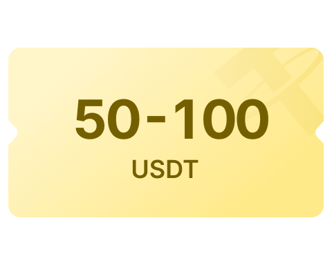 First-Trade Loss Coverage: Up to 50 USDT For Existing Users & 100 USDT for New Users